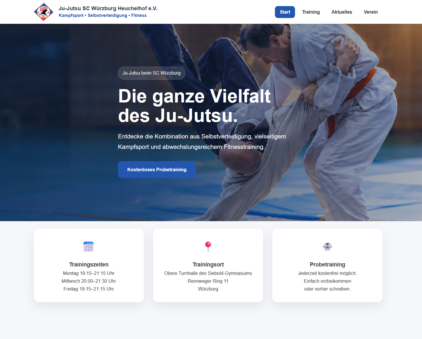 Wir freuen uns, euch unsere neue Website präsentieren zu können!